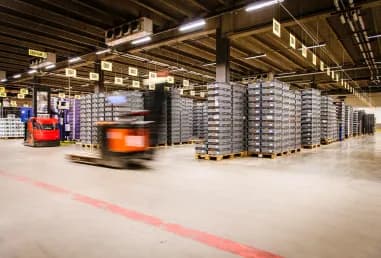 Facility storage area